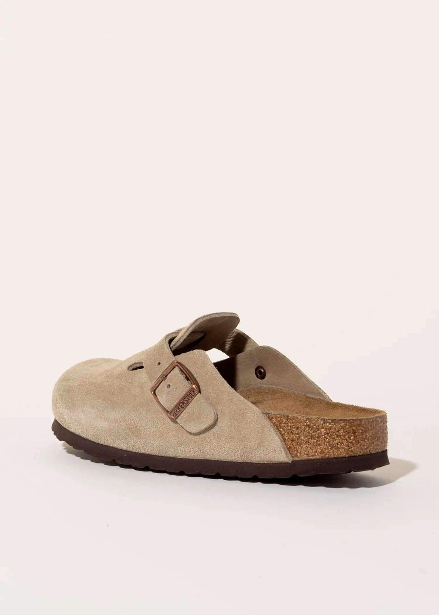 swatch_taupe suede boston clog clogs