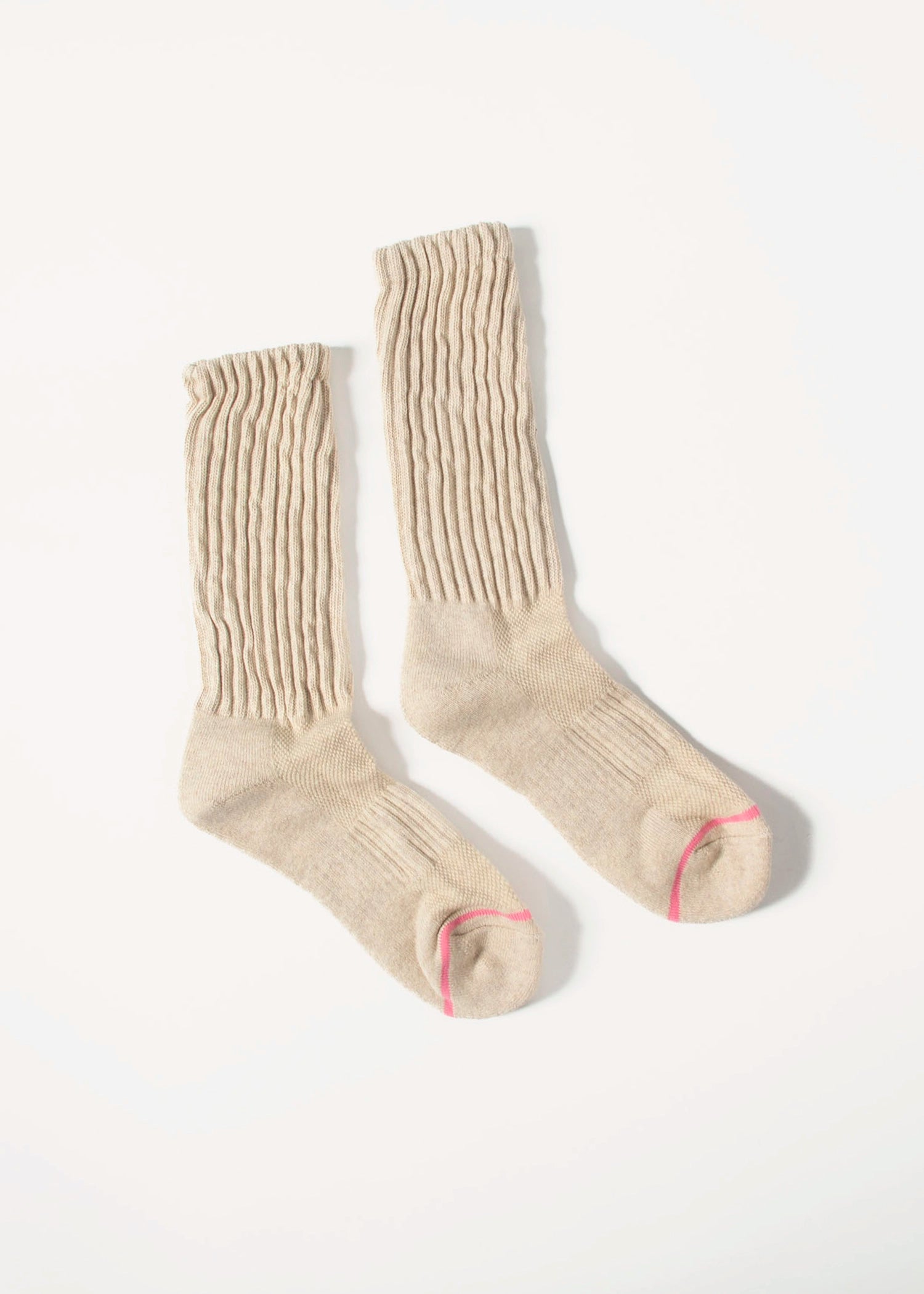 swatch_Oatmeal ballet socks