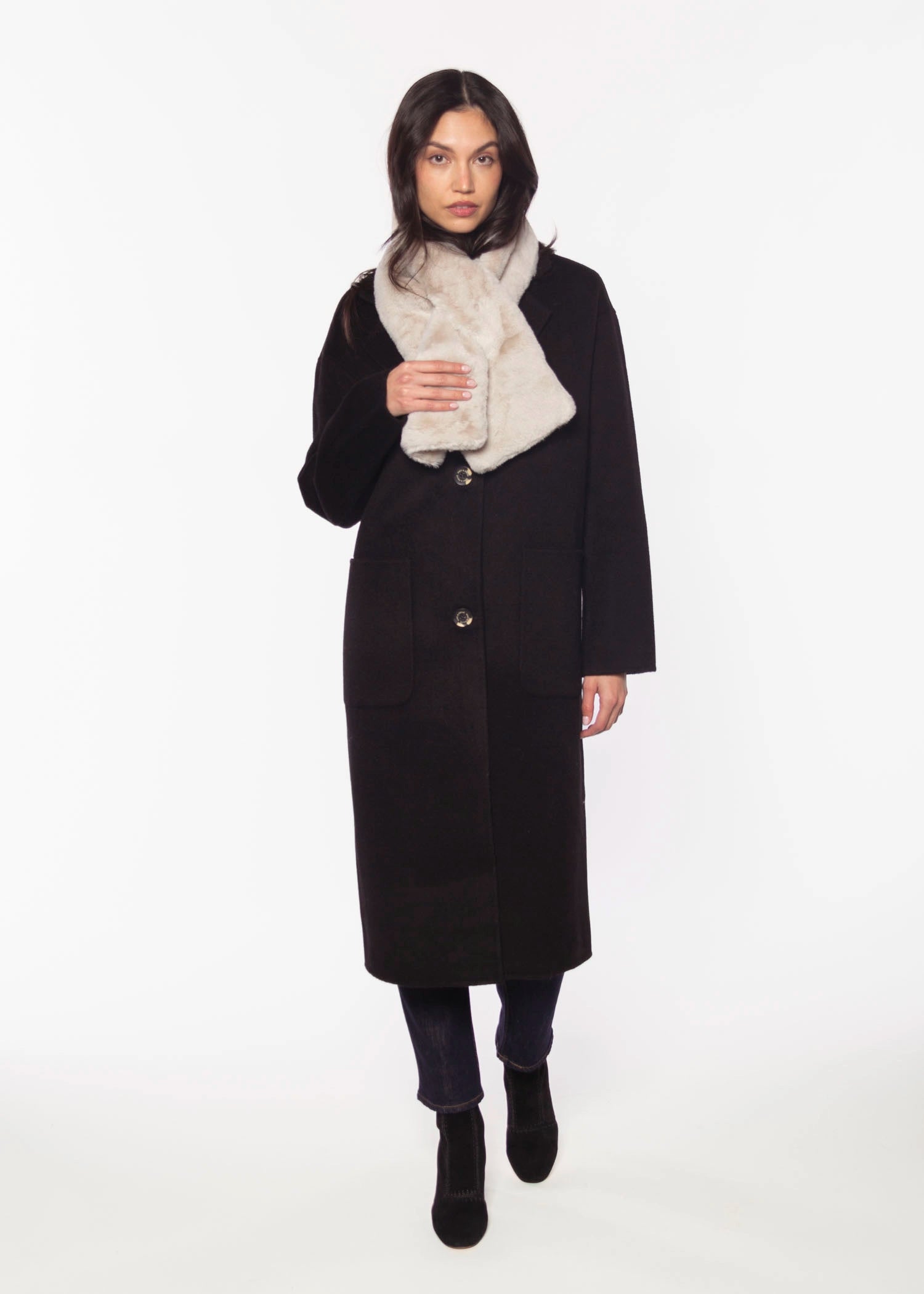 swatch_Birch stip faux fur scarf