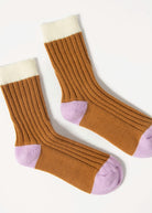 swatch_Tan boot socks