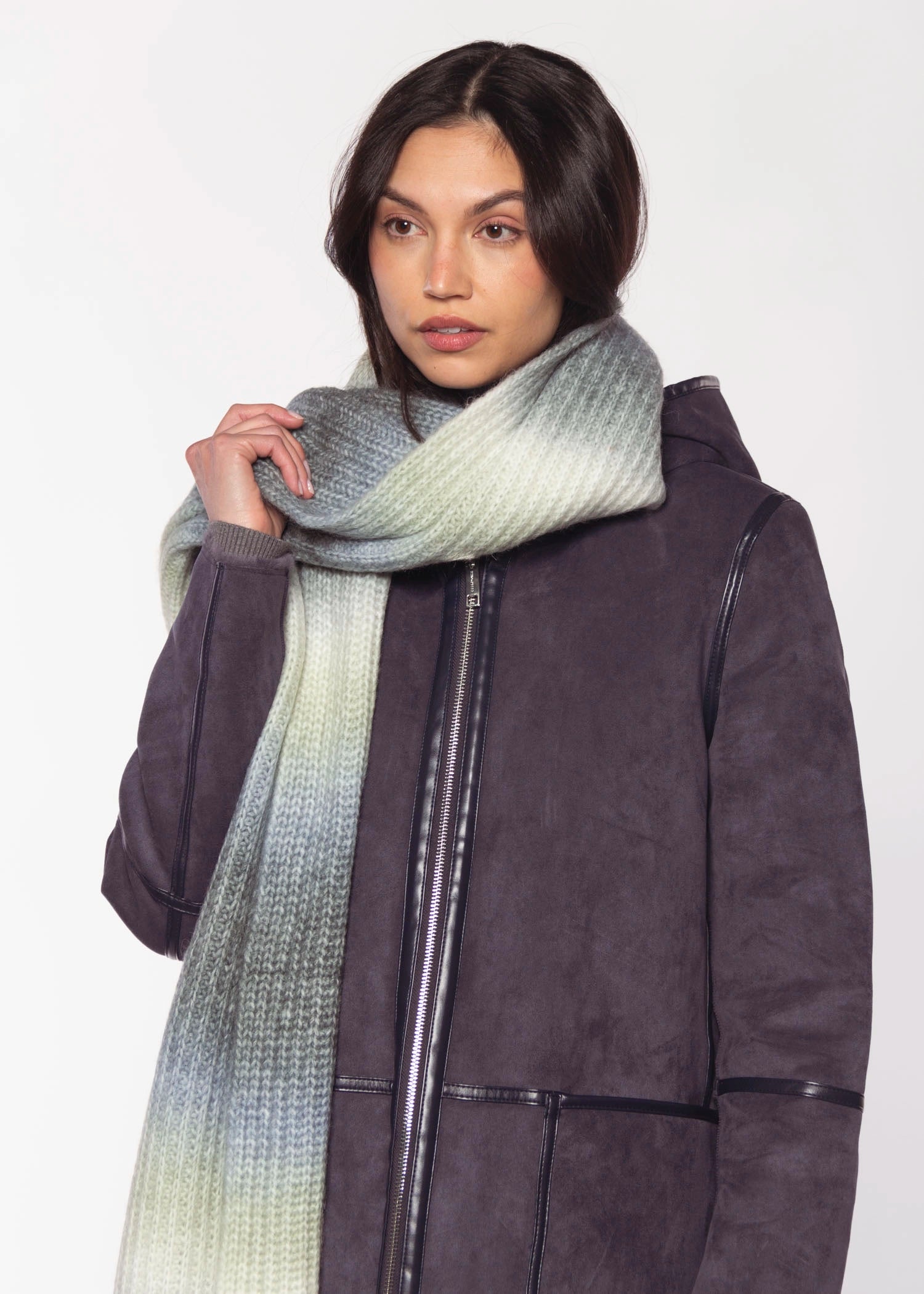 swatch_Green Mix haiko scarf