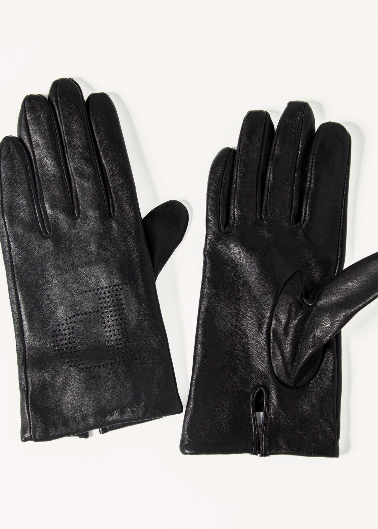 swatch_Black nala leather gloves