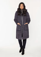 swatch_Night Grey ova reversible coat