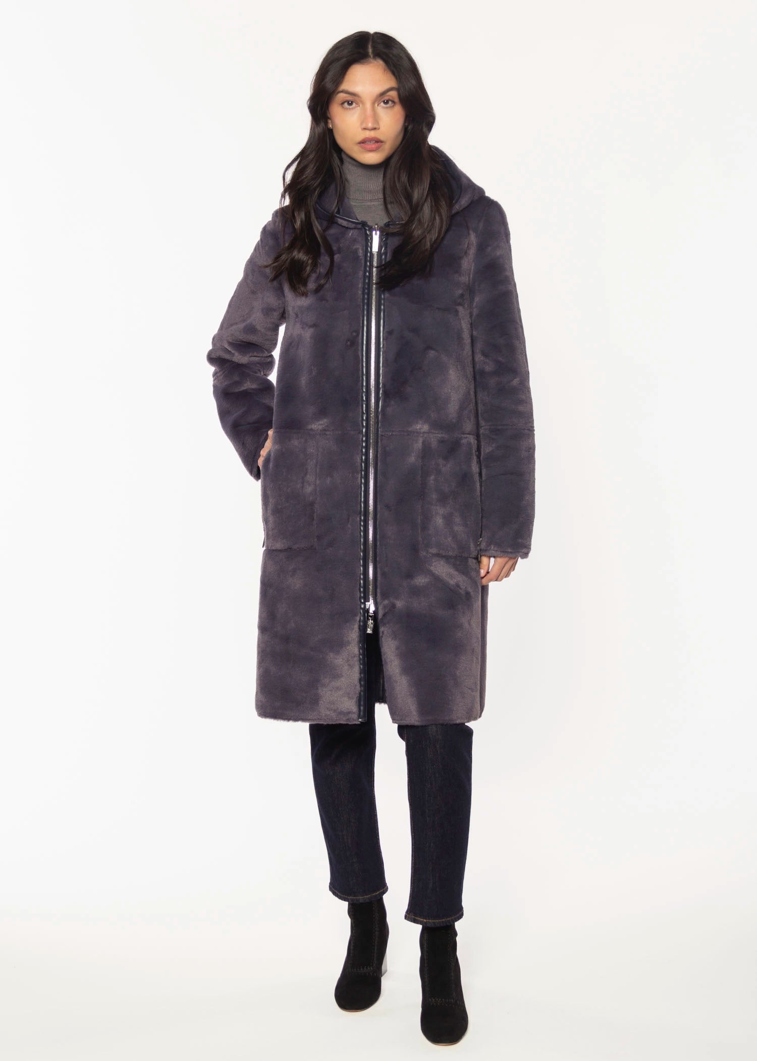 swatch_Night Grey ova reversible coat