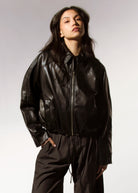 swatch_Black lizette bomber jacket