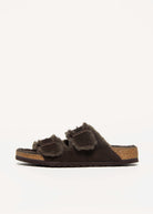 swatch_Mocha Suede arizona shearling sandal shoes