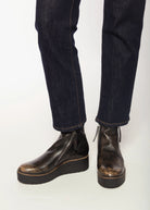 swatch_Smokey/Black nene platform boot