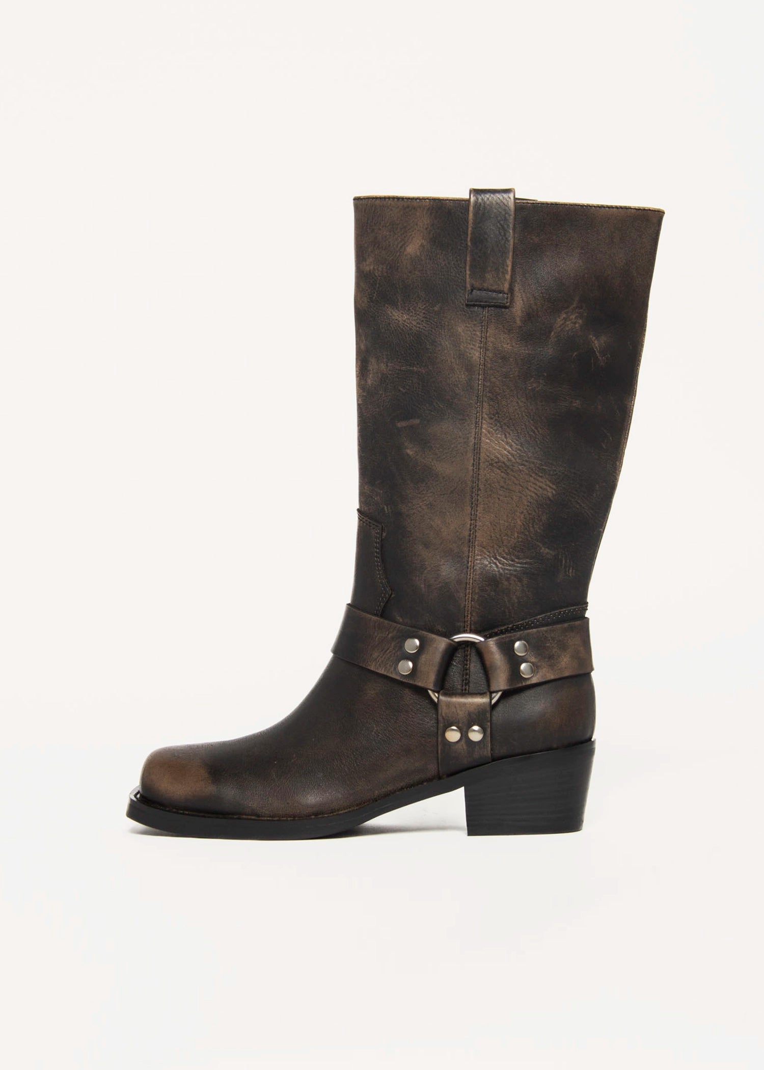 swatch_Black hervee distressed boot