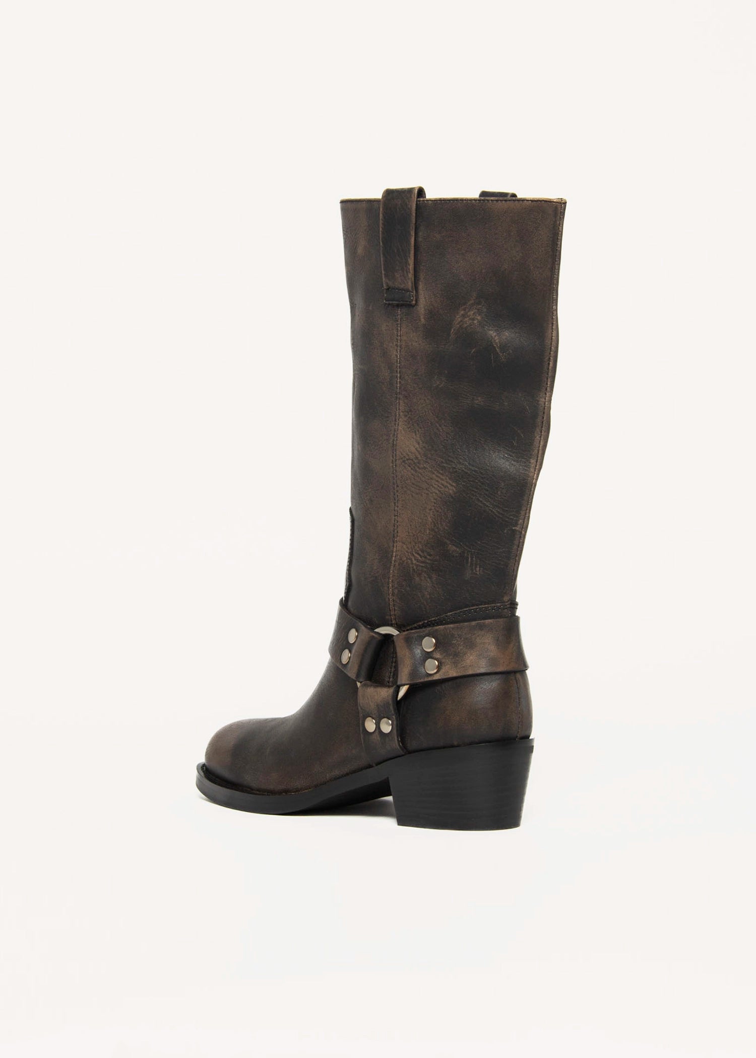 swatch_Black hervee distressed boot