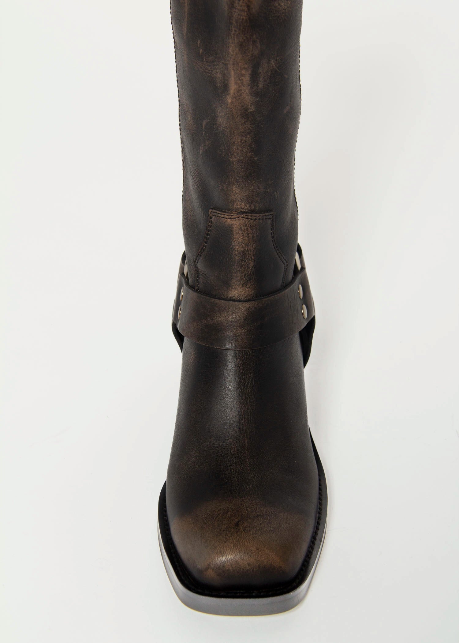 swatch_Black hervee distressed boot