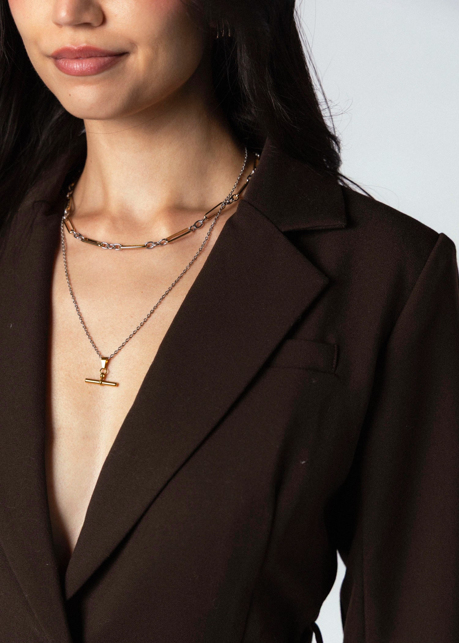 swatch_Cocoa greylin zuri cinched blazer with belt