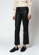 swatch_Matte Black kut from the kloth kelsey coated jean