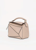 swatch_Taupe rosalia leather puzzle bag