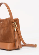 swatch-Ola italian suede bucket bag