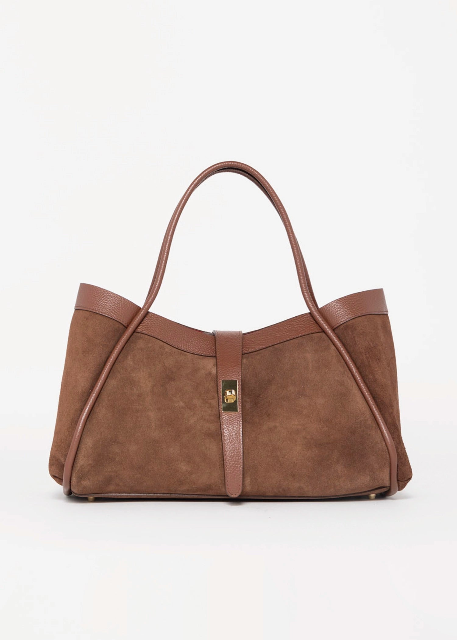 swatch_Burnt tola italian suede shoulder bag
