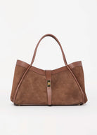 swatch_Burnt tola italian suede shoulder bag