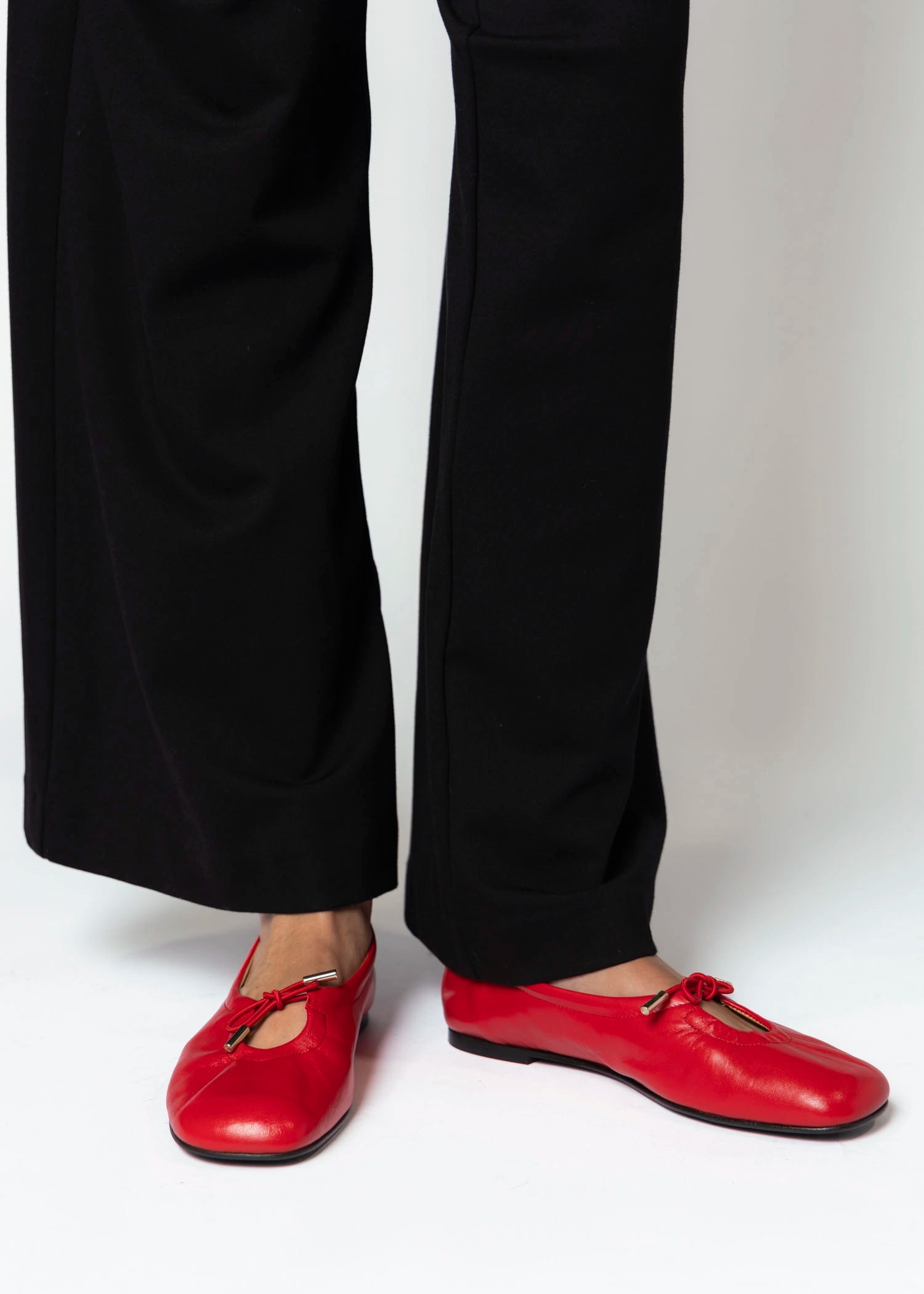 swatch_Red Leather alohas rosalind leather flat