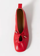 swatch_Red Leather alohas rosalind leather flat