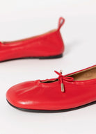 swatch_Red Leather alohas rosalind leather flat