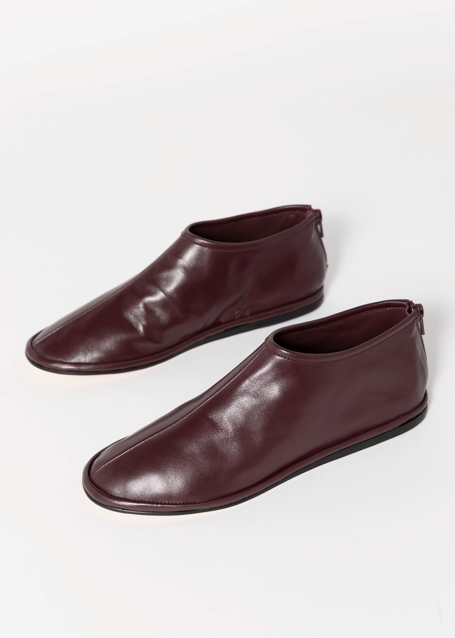 swatch_Bordo Leather l'idea elsa flat shoe