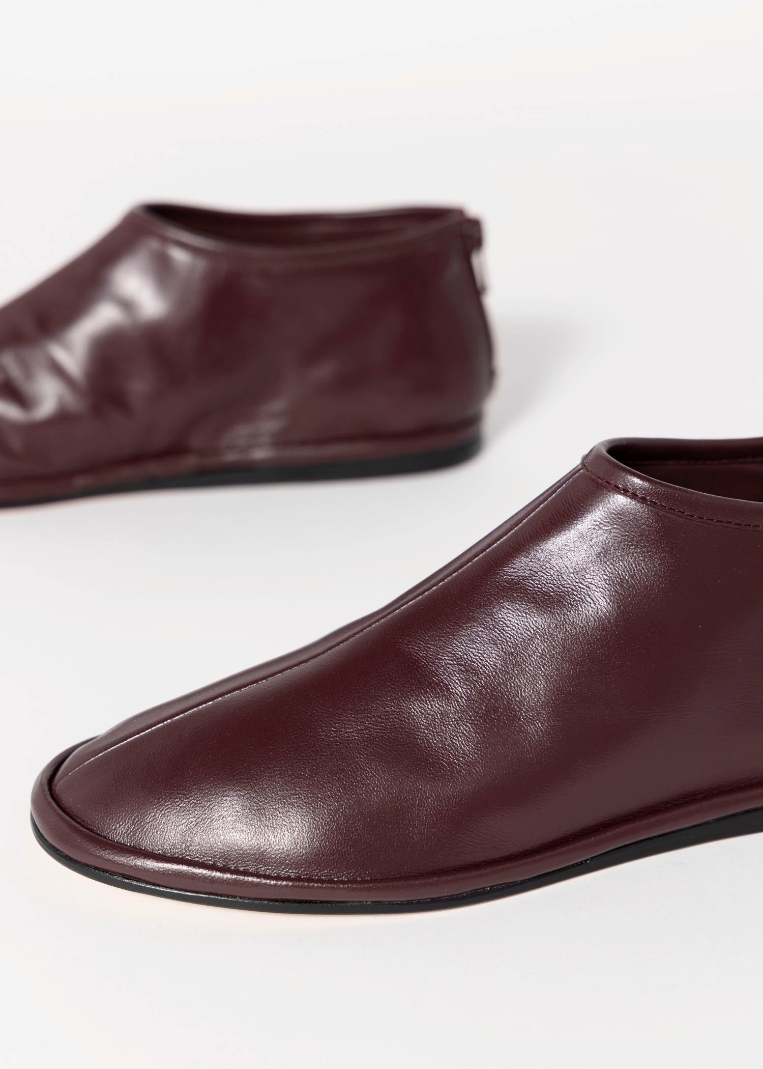 swatch_Bordo Leather l'idea elsa flat shoe
