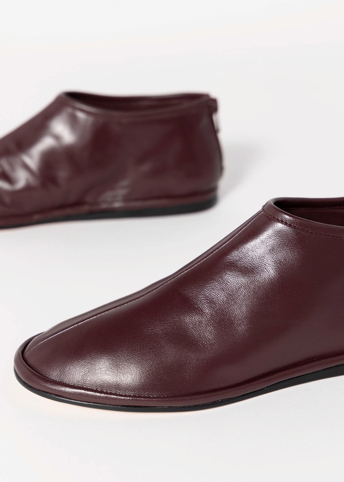 swatch_Bordo Leather l'idea elsa flat shoe