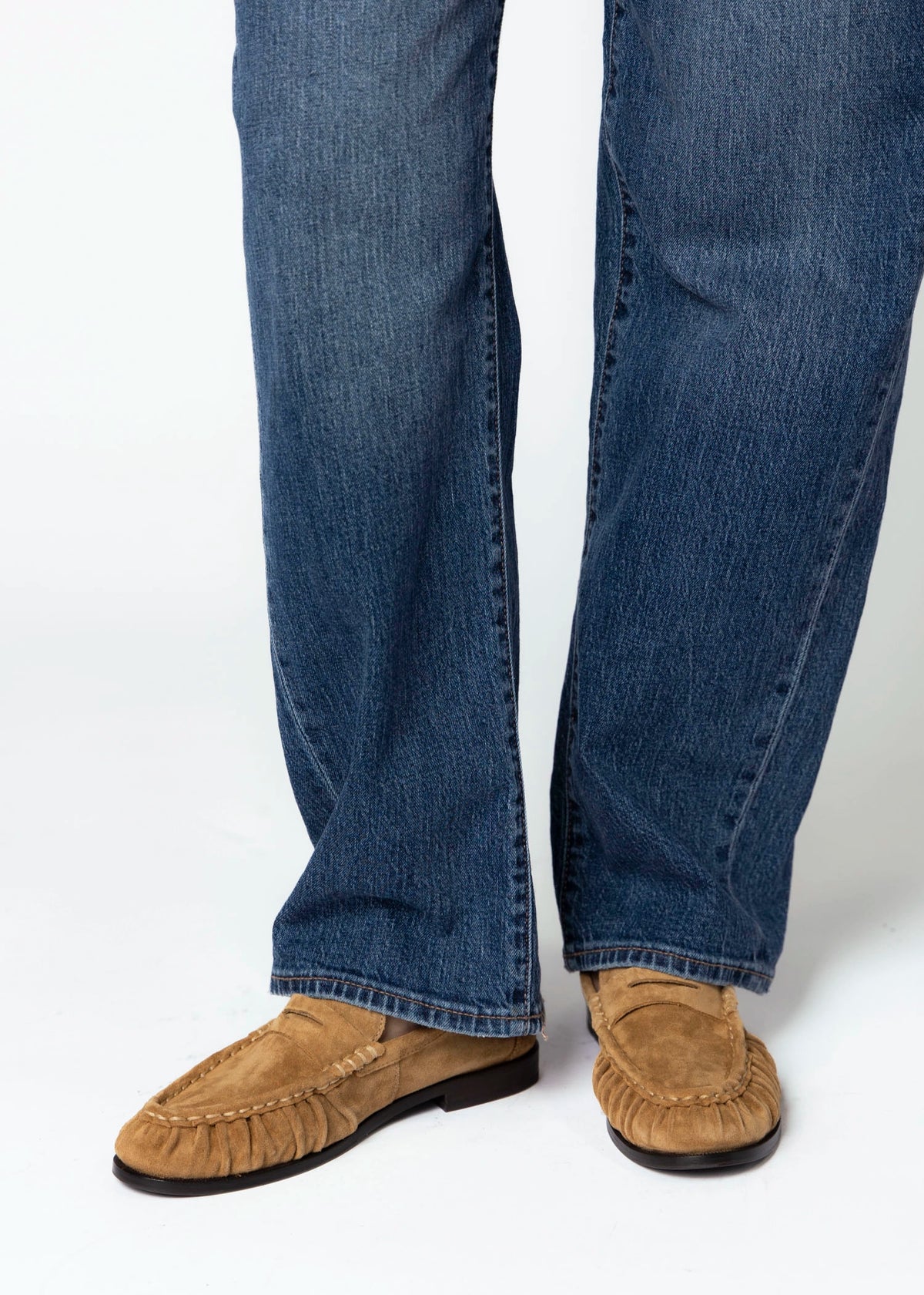 swatch_Ginger Suede oncept dover penny loafer