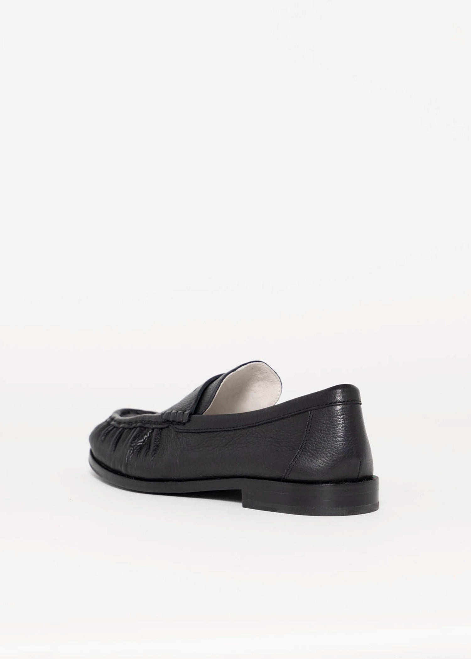 swatch_Black Leather oncept dover penny loafer