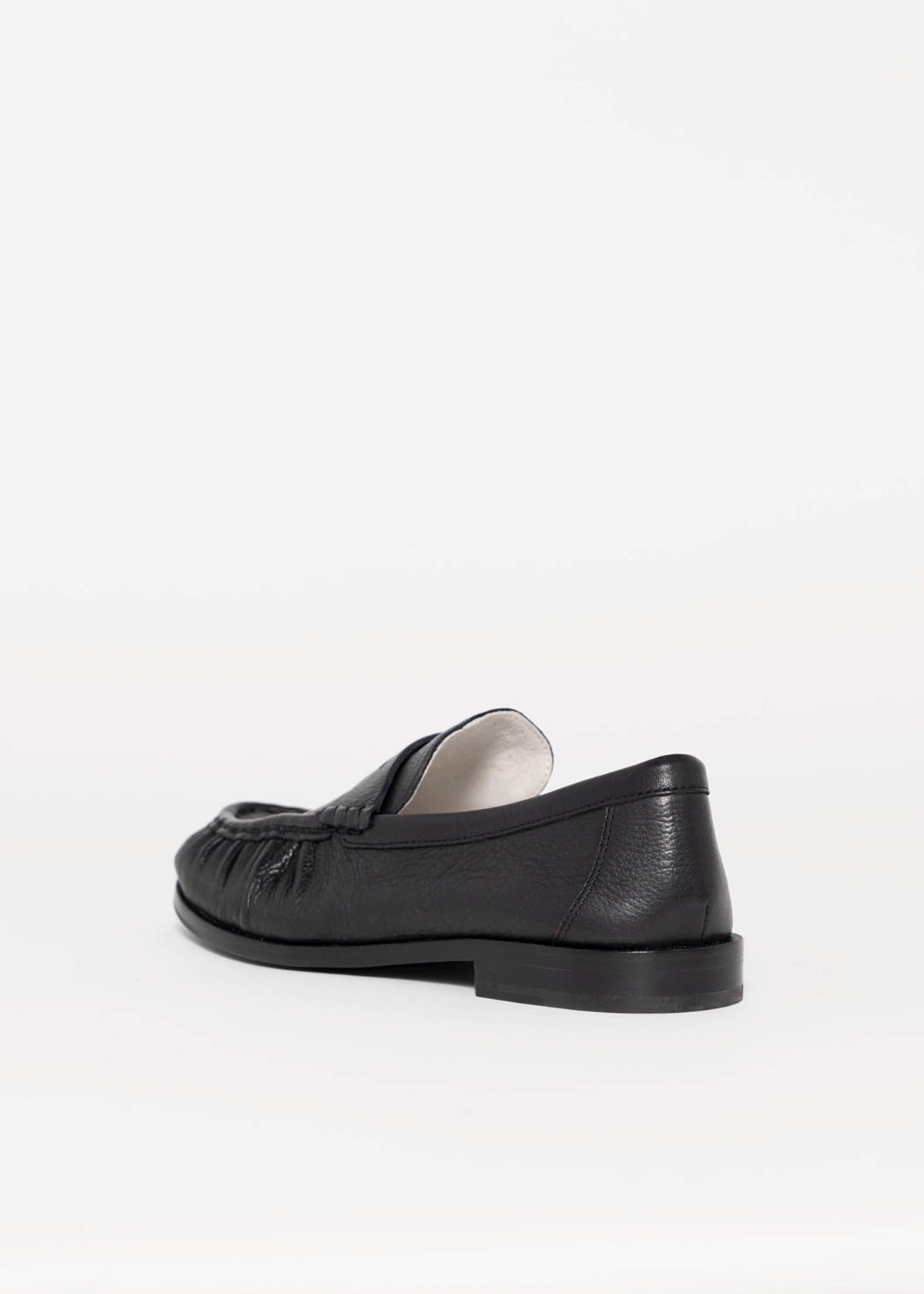 swatch_Black Leather oncept dover penny loafer