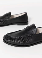 swatch_Black Leather oncept dover penny loafer