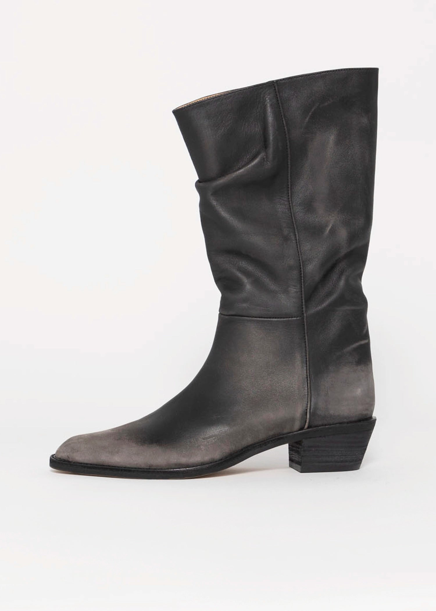swatch_Black Brush Off silent d kacey distressed western boot