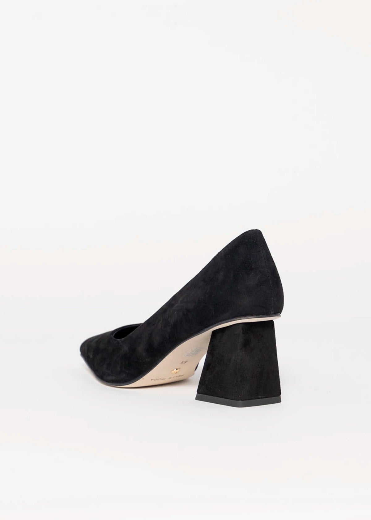swatch_Black Suede pelle moda inell pump