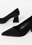 swatch_Black Suede pelle moda inell pump