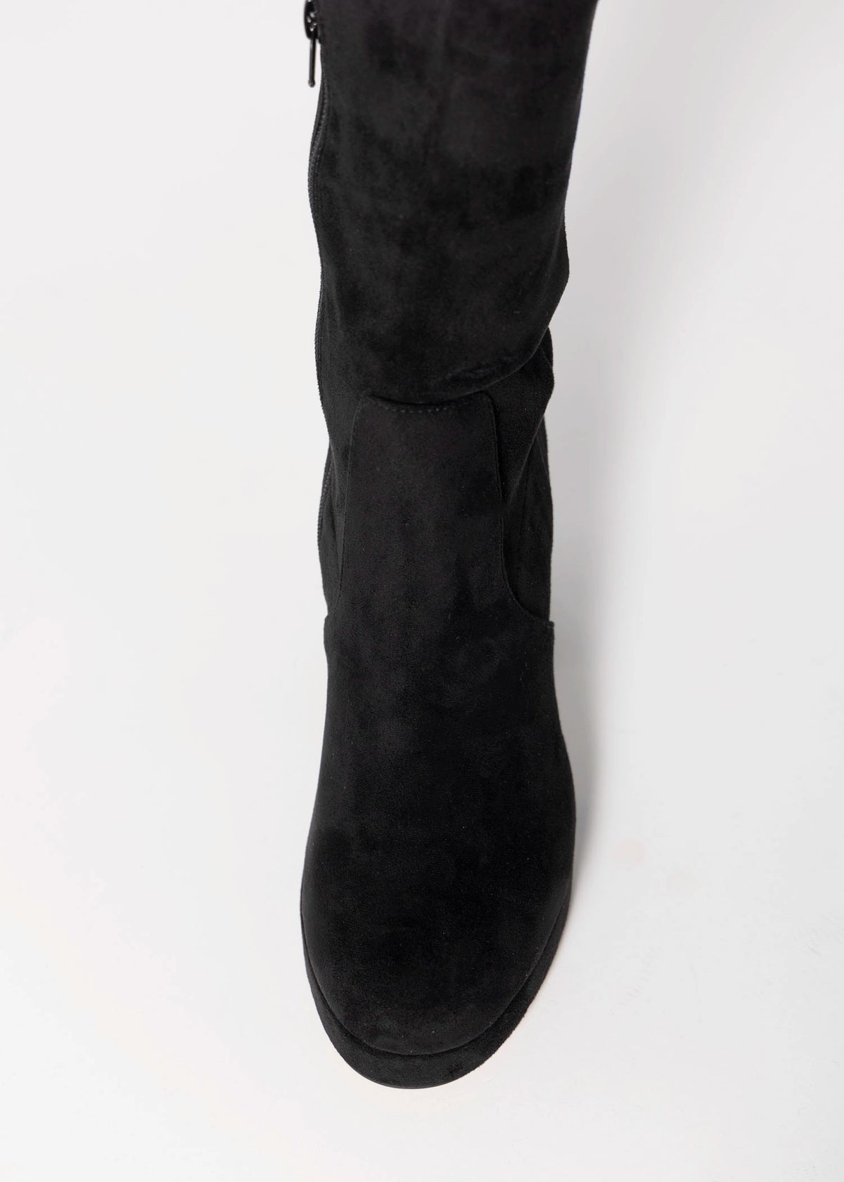 swatch_Black silent d georgia stretch platform boot