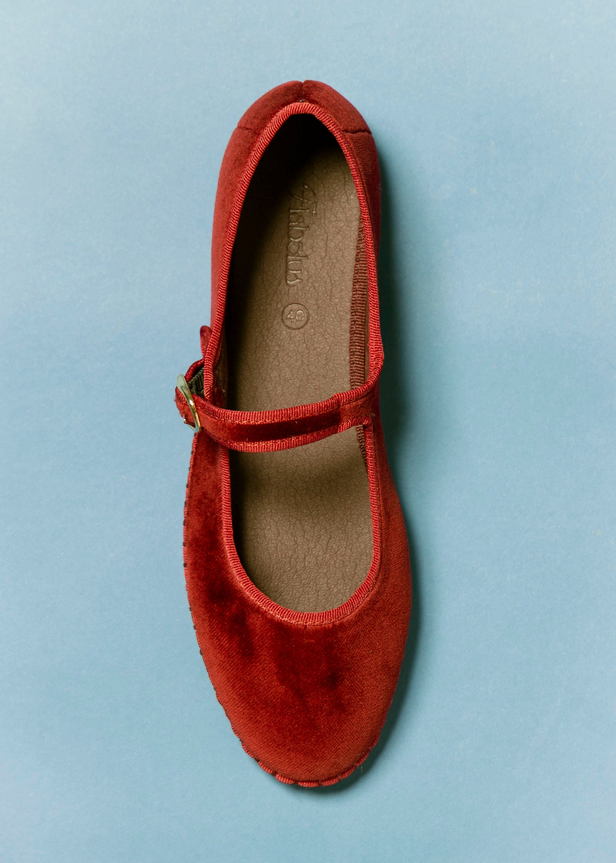 swatch_Wine velvet mary jane flabelus