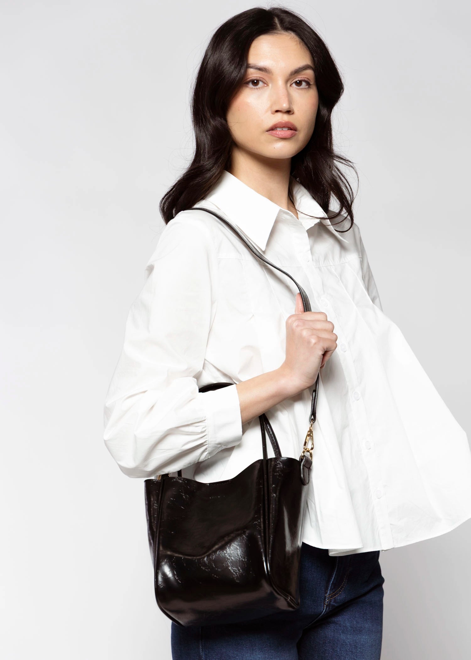 swatch_Black hollace tote handbags