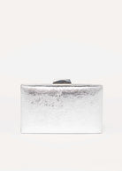 swatch_Silver metallic evening clutch