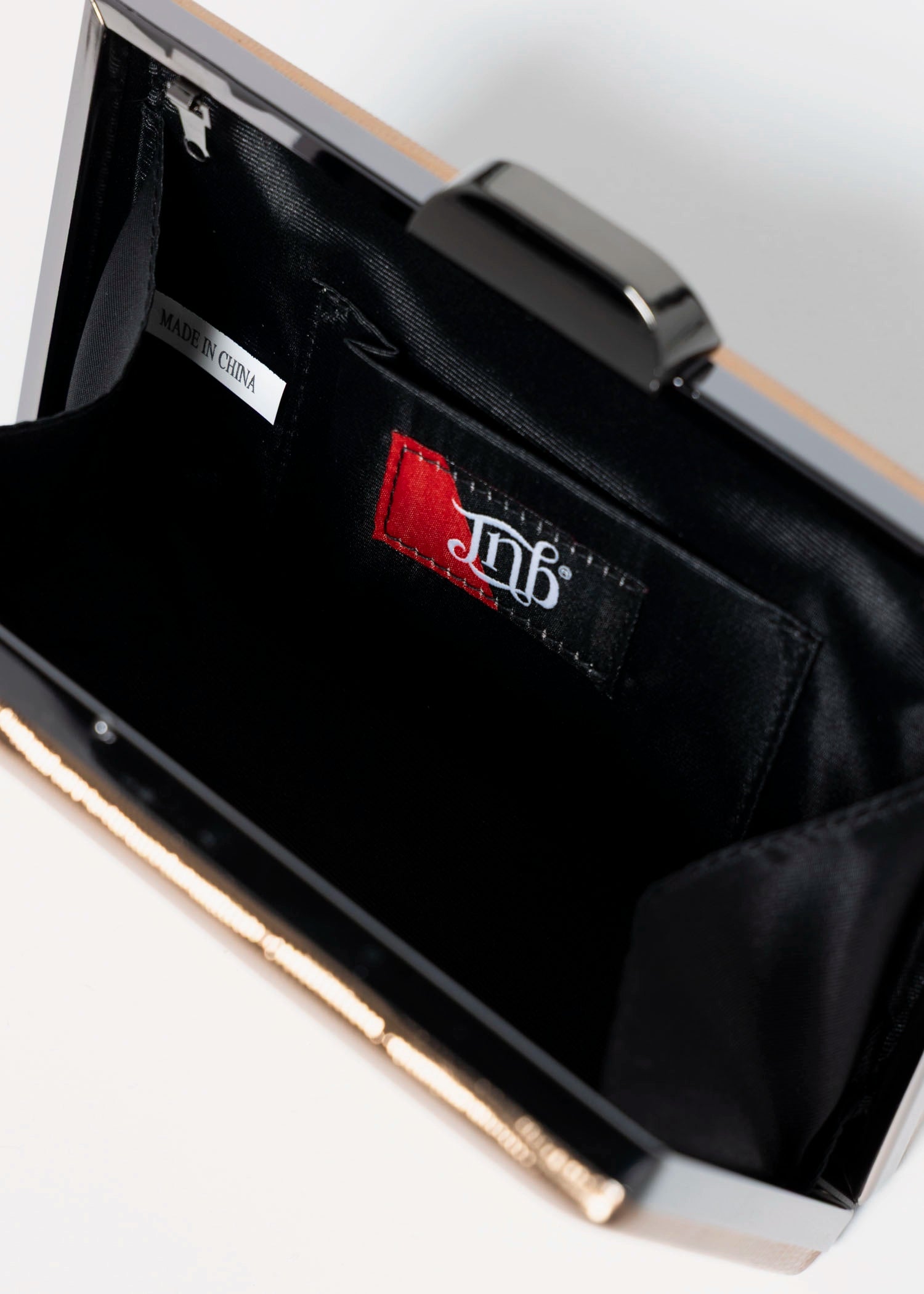 swatch_Bronze metallic evening clutch