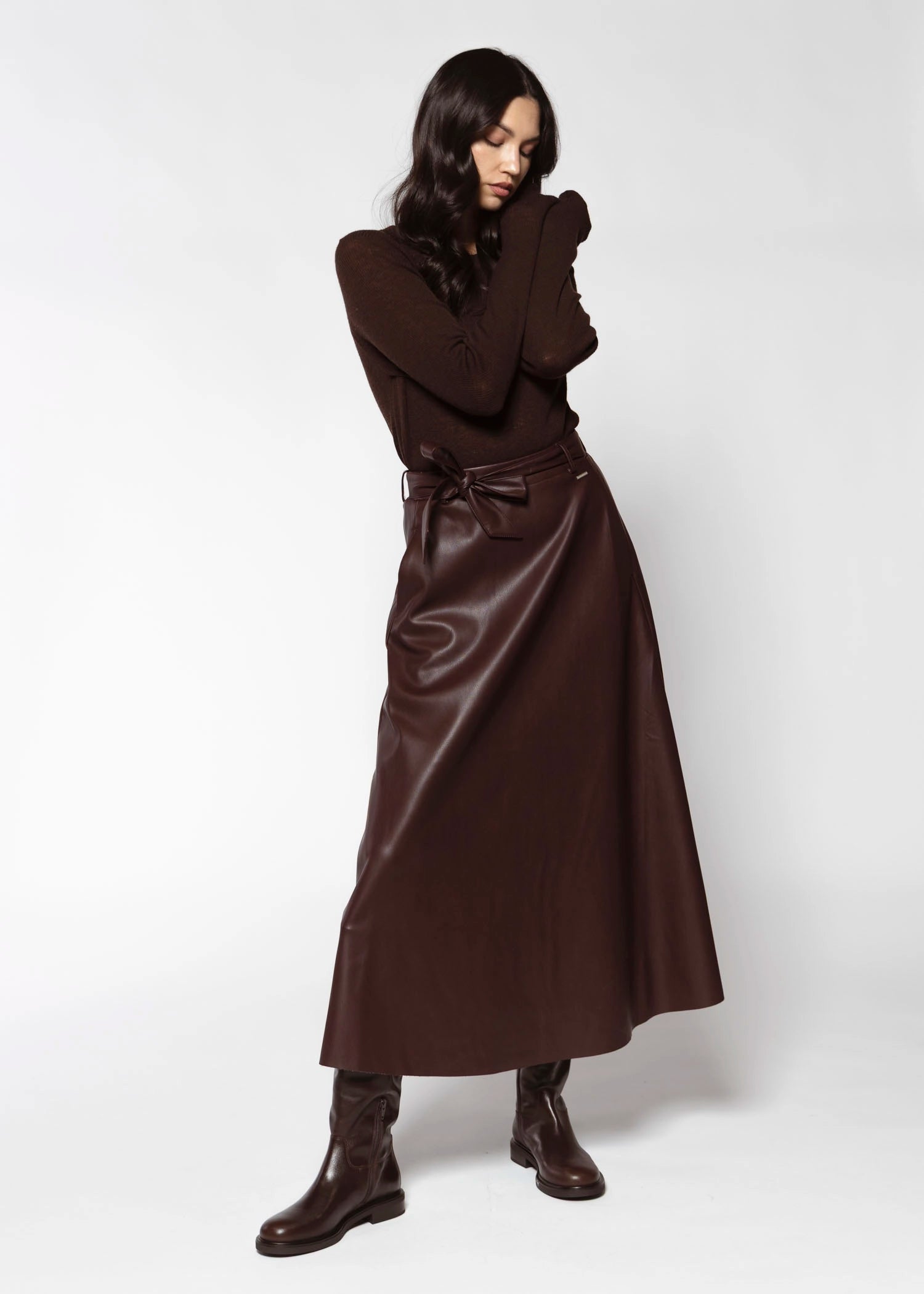 swatch_Chocolate Bean chelsea skirt