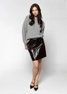 swatch_Black broadway mini skirt