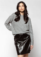 swatch_Black broadway mini skirt