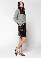 swatch_Black broadway mini skirt