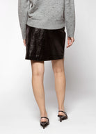 swatch_Black broadway mini skirt