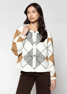 swatch_White Multi argyle cardigan sweaters