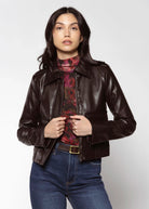 swatch_French Roast bex vegan leather jacket