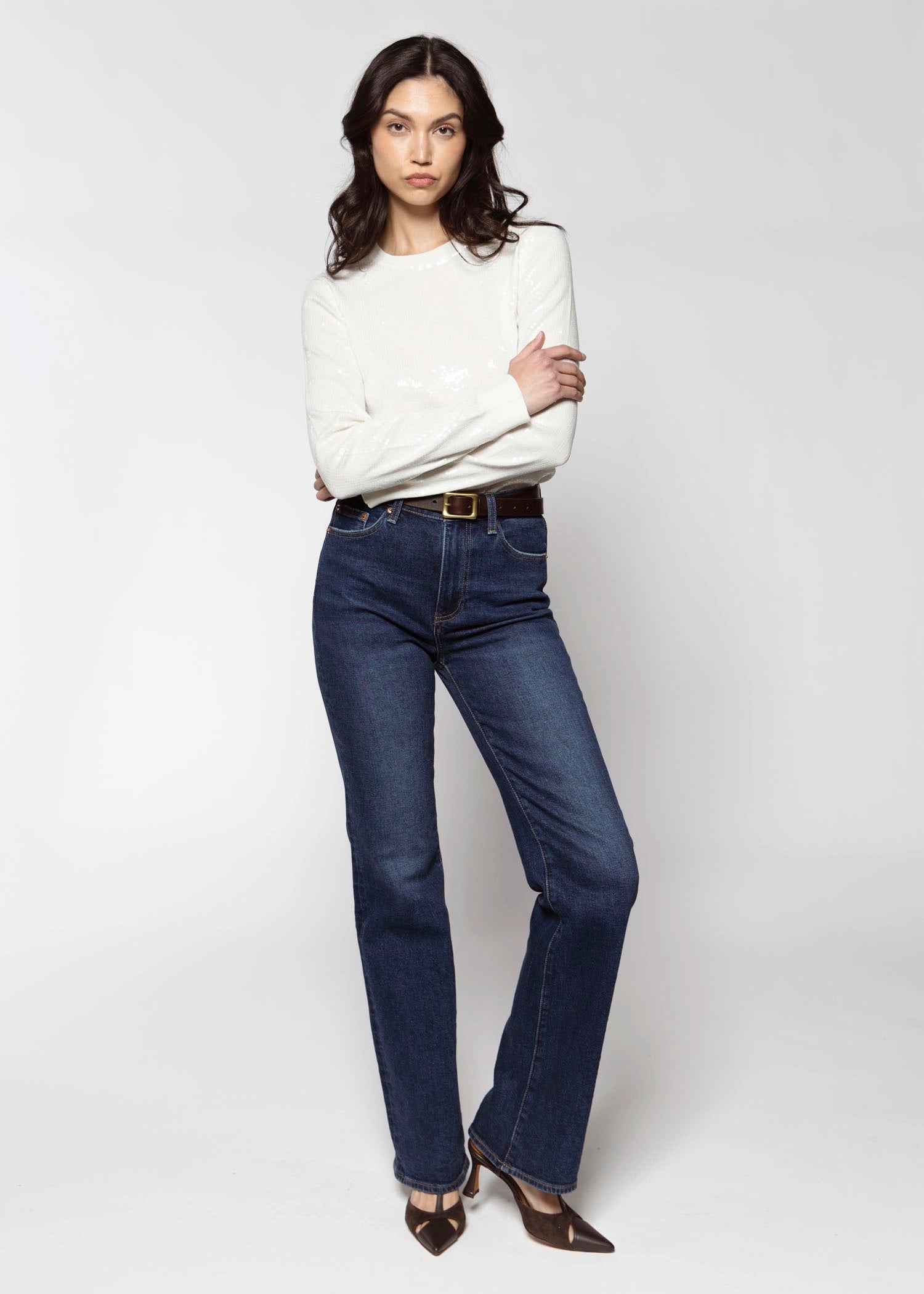 swatch_Chalk long sleeve sparkle top