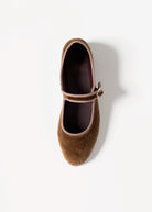 swatch_Brown velvet mary jane flabelus