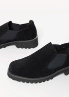 swatch_Black Suede zivana water resistant oxford