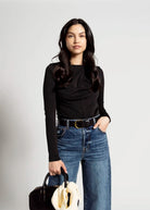 swatch_black rosalind long sleeve top apparel