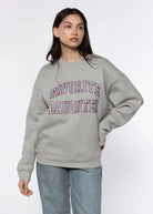 swatch_Heather Grey/Light Blue the collegiate sweatshirt